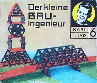 Kari Baukasten Typ 6, "Der kleine Bau-Ingenieur" Kari Baukasten Typ 6, "Der kleine Bau-Ingenieur"