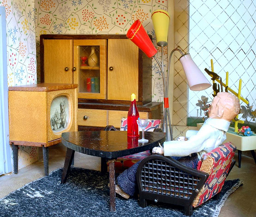 Puppenstube 50er Jahre Puppenstube 50er Jahre