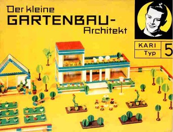 Kari Baukasten Typ 5, "Der kleine Gartenbau-Architekt" Kari Baukasten Typ 5, "Der kleine Gartenbau-Architekt"