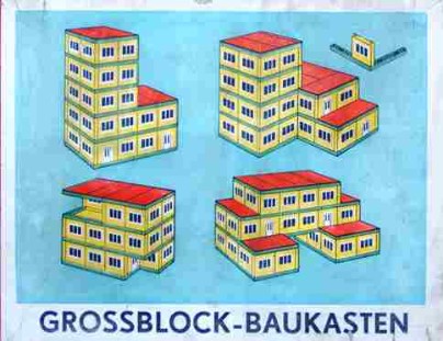 DDR Grossblock-Baukasten DDR Grossblock-Baukasten